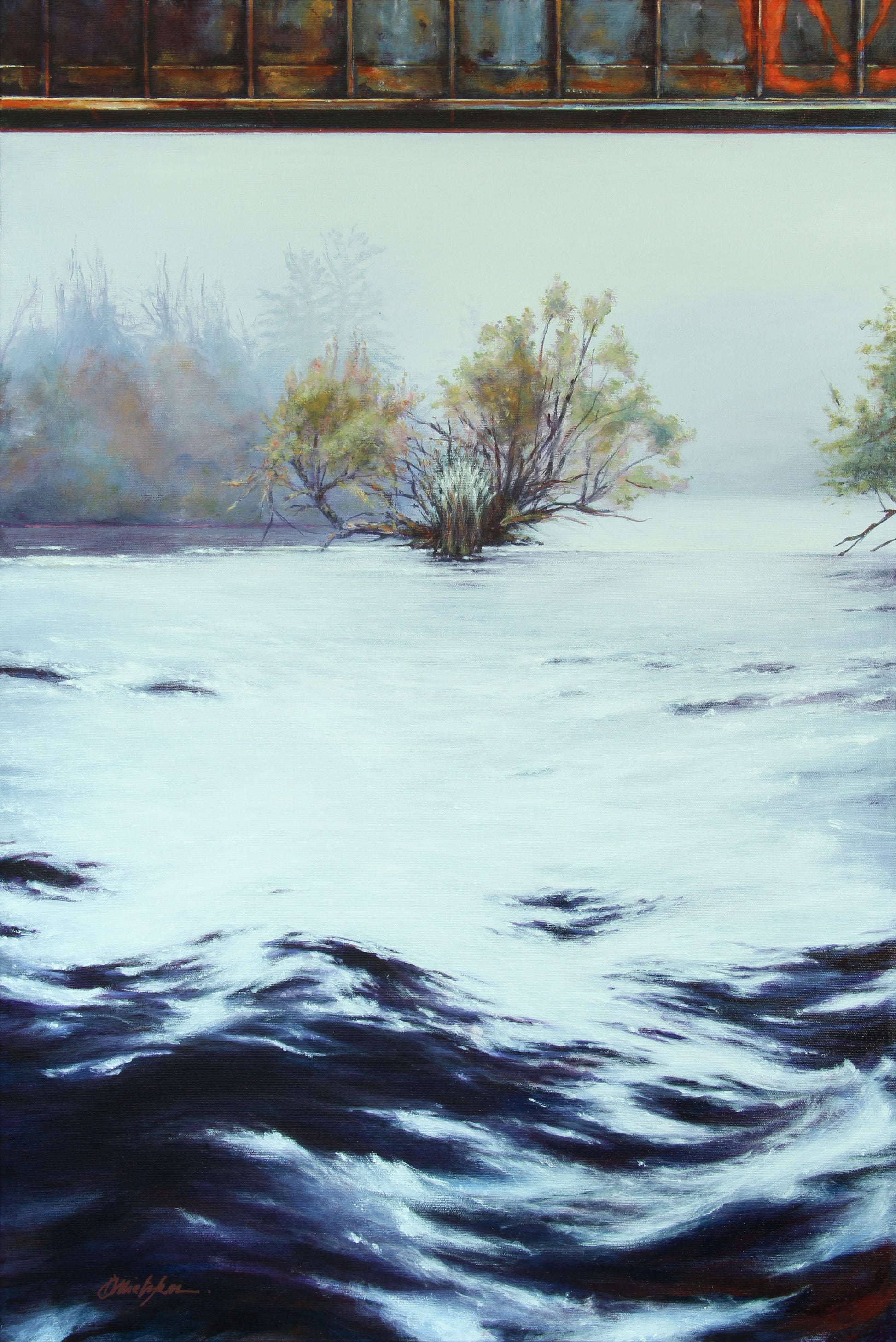 As The River Flows     30H x 20W image 0