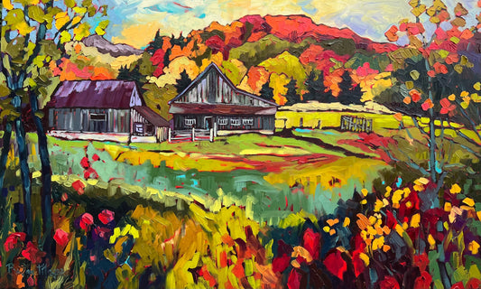 Memories of Pine Hill 30x48" image 0