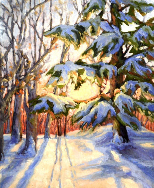 Good Morning Winter-16” x 20” image 0