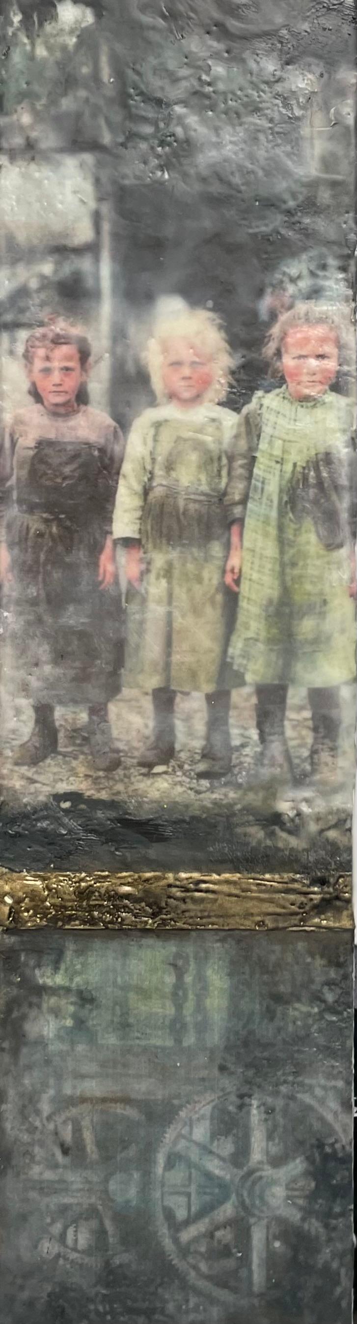 Child Labour 1912 - Bertha, Sophie & Sarah 24H x 6W image 0