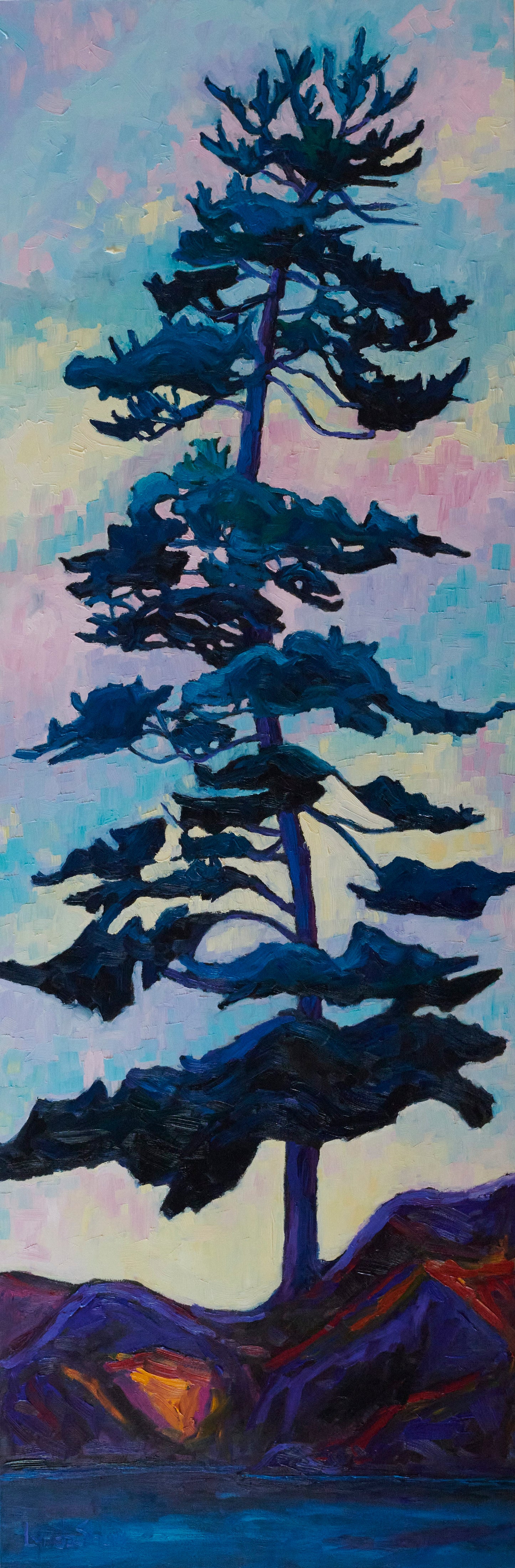 Seeking True North, Collection 9- 20"x 60" image 0