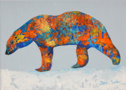 "Funky Bear" 5x7" image 0