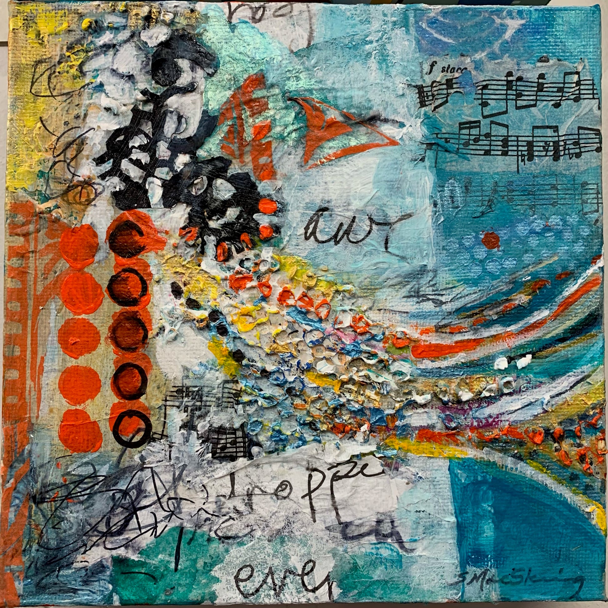 Small Four, 8x8" image 0