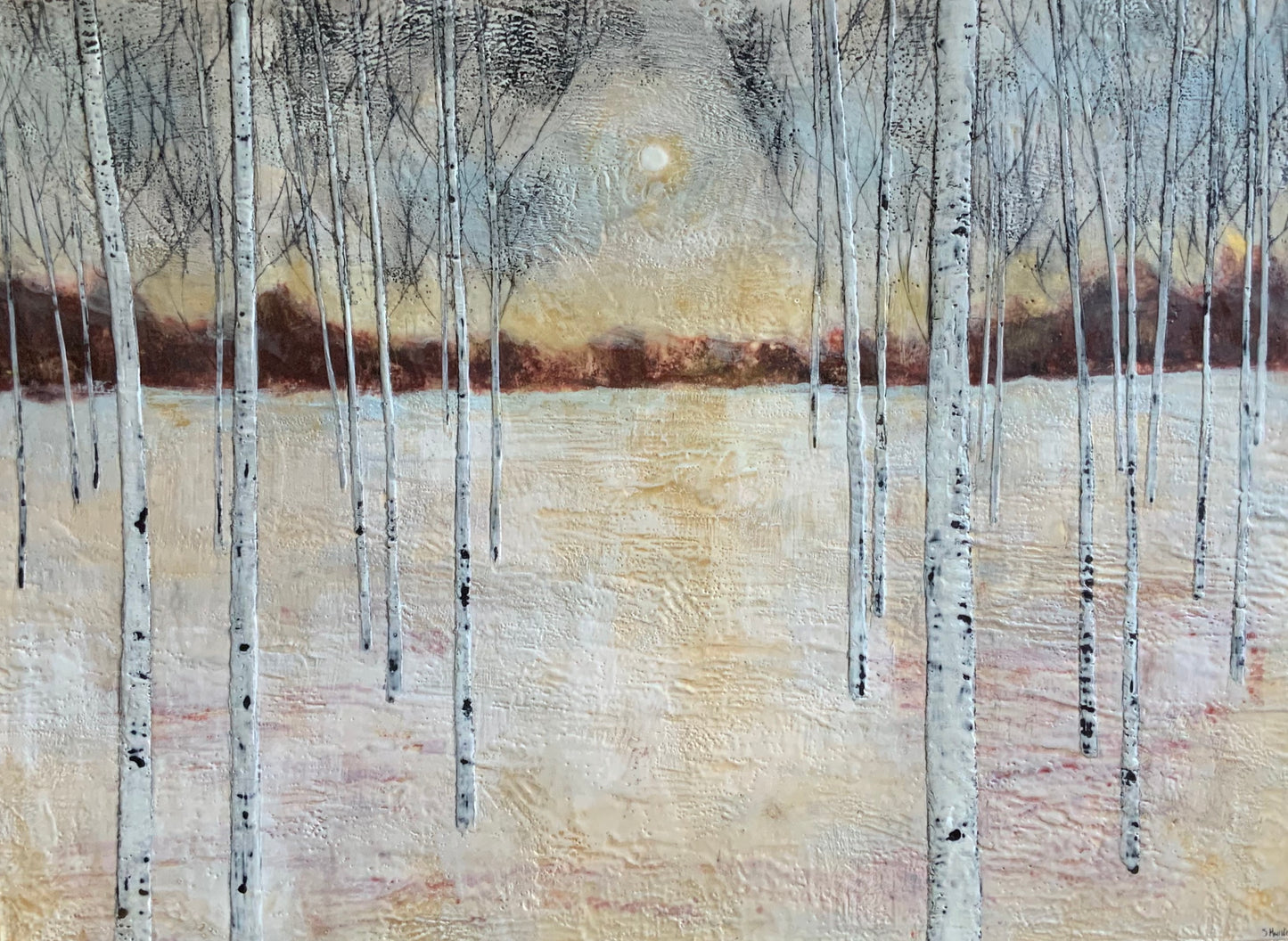 Evening Glow, 40x30" image 0