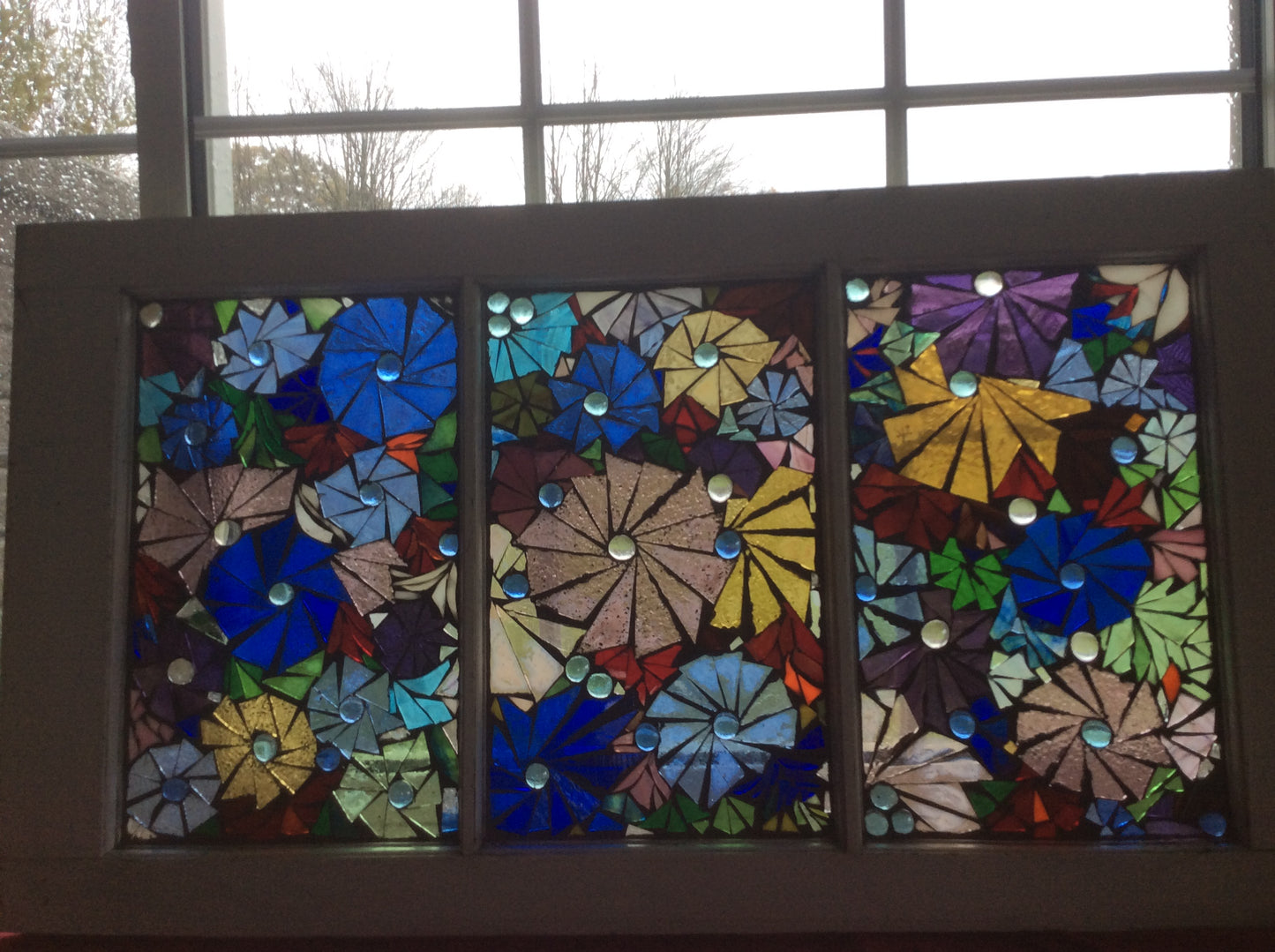 Garden of Flowers-36 x 20” image 0