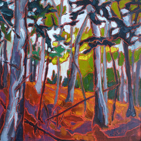 Up the Hill-8x8” image 0