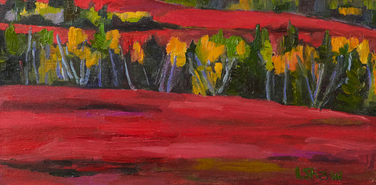 Blueberry Fields Forever 12x6" image 0