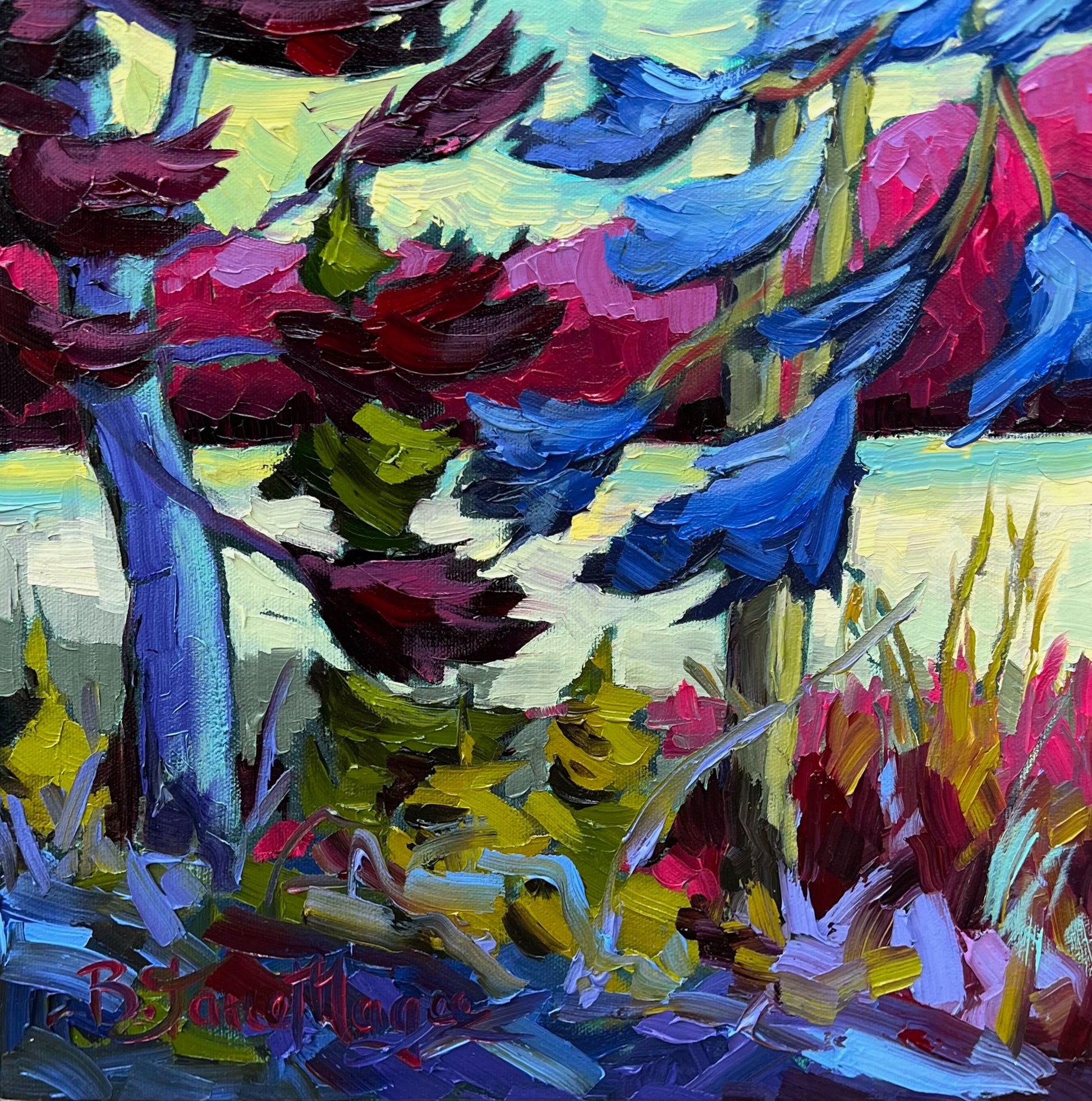 "Tranquility" Series 2, 12x12" image 0