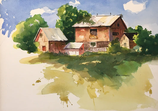 Bell Line Road Farm, 1986 14x20 image 0