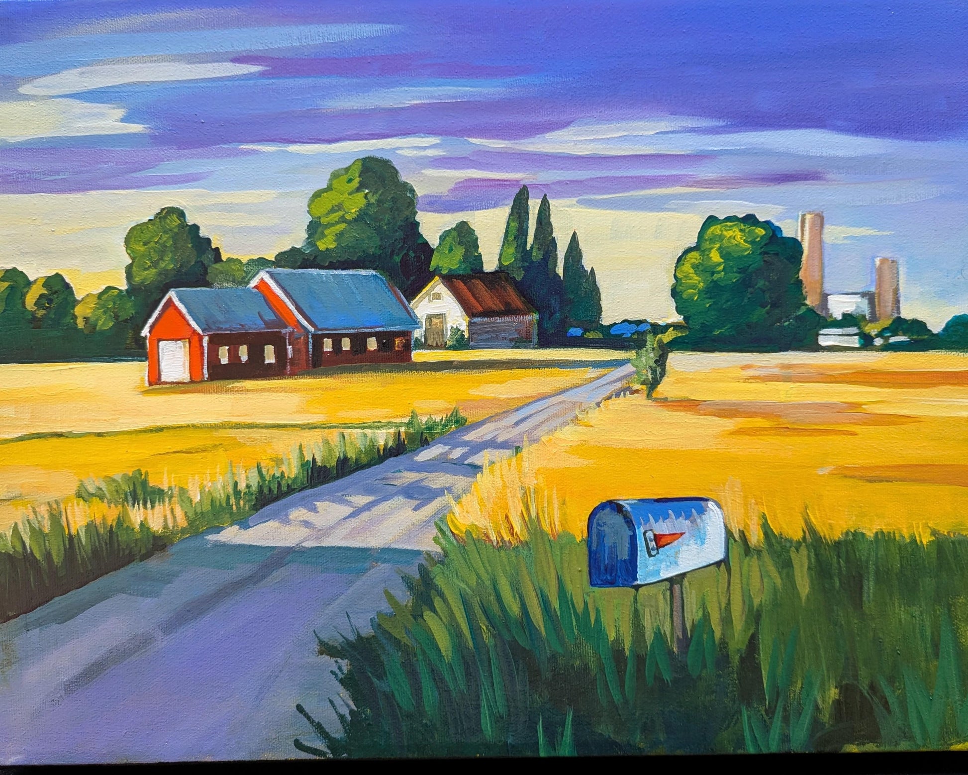 Waiting for the Mail  12Hx 16W image 0