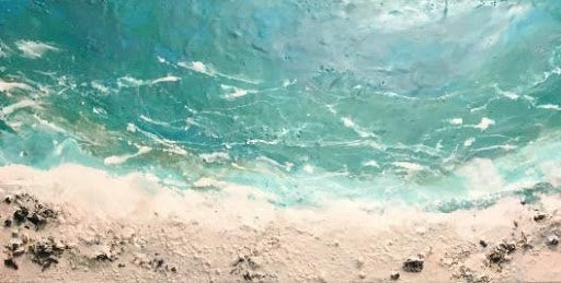 The Sea Calls Me Back 15x30" unframed image 0