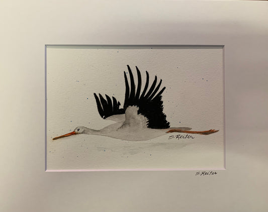 Stork 8x10" image 0