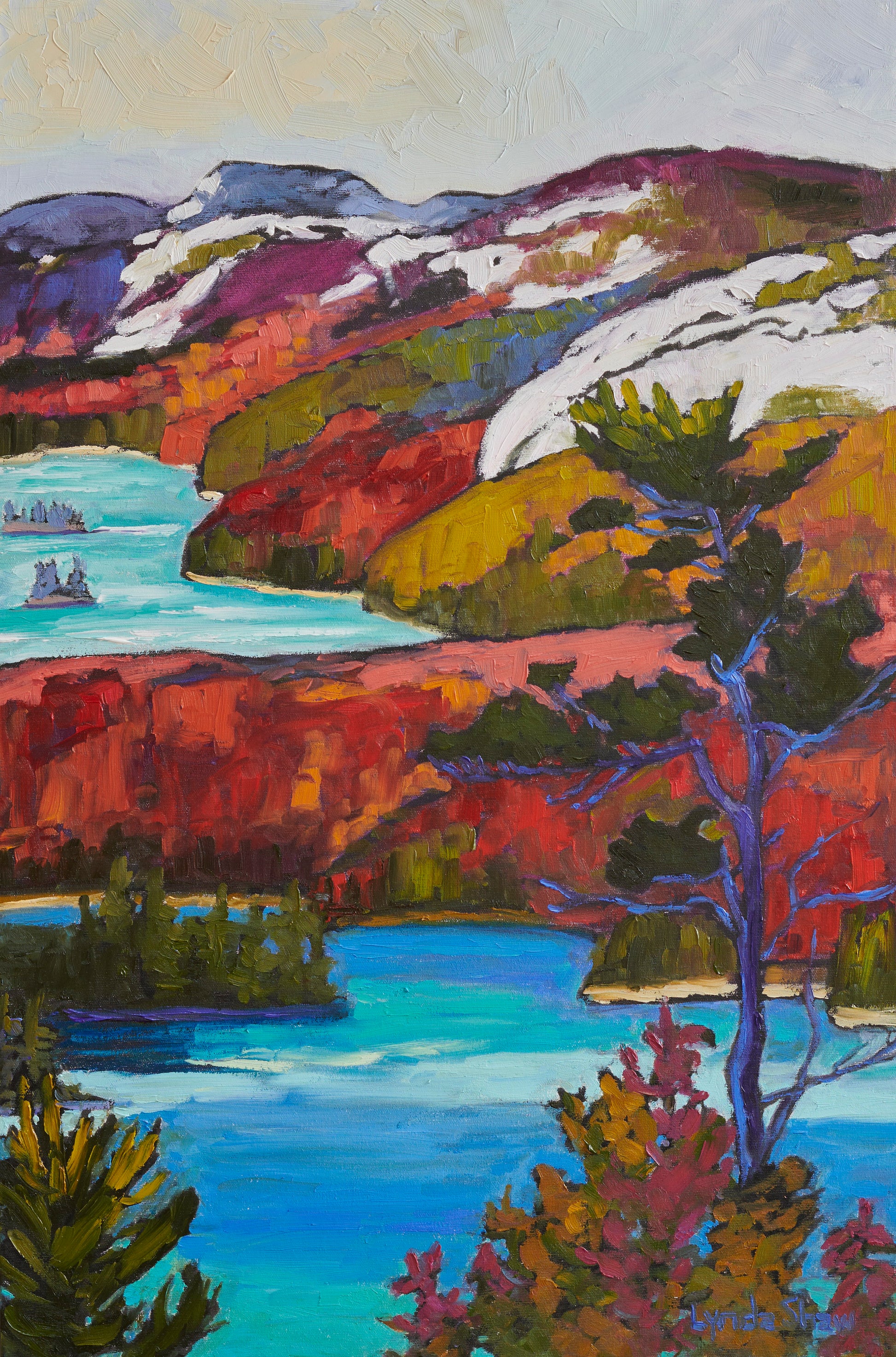 Killarney Fall View of the La Cloche Mountains image 0