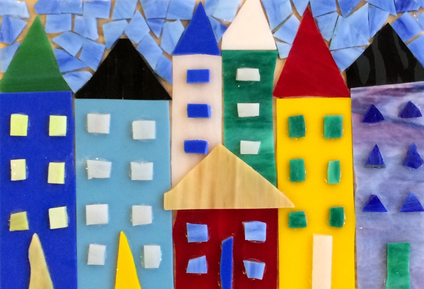 Little Houses #1-7.5" x 10.5" image 0