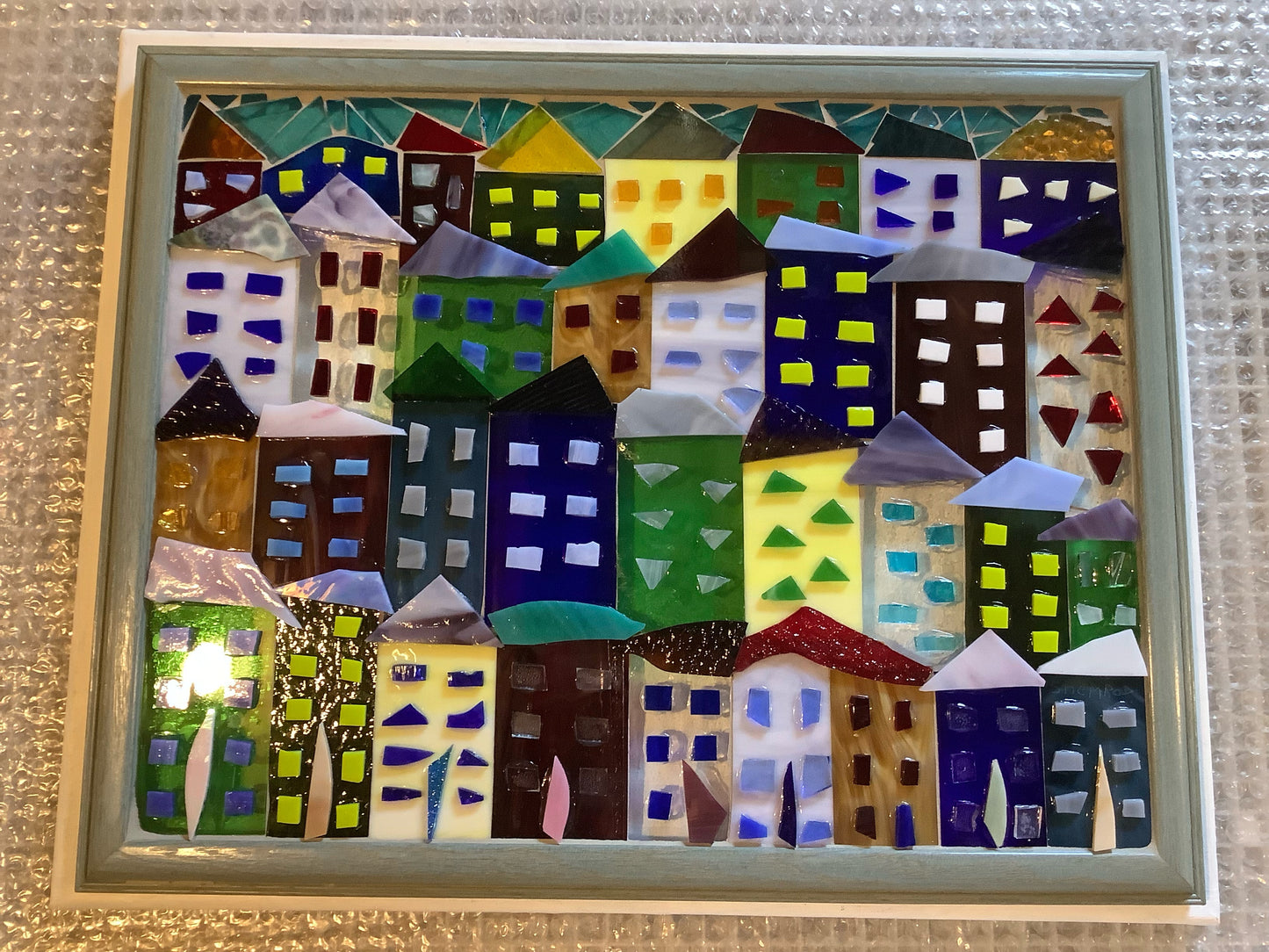 City of Houses Window 19x15" image 0