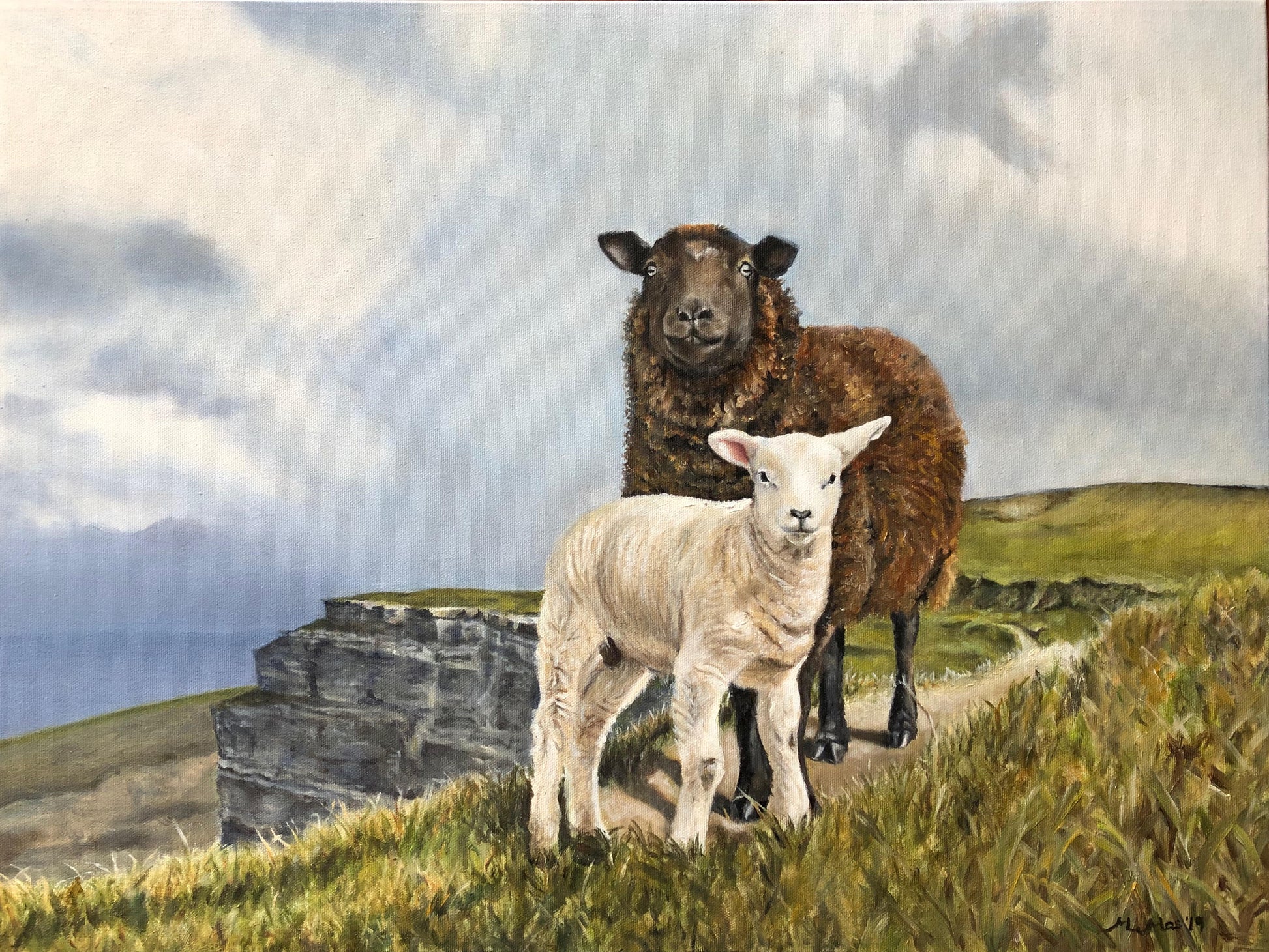 Celtic Hills 24x18" image 0