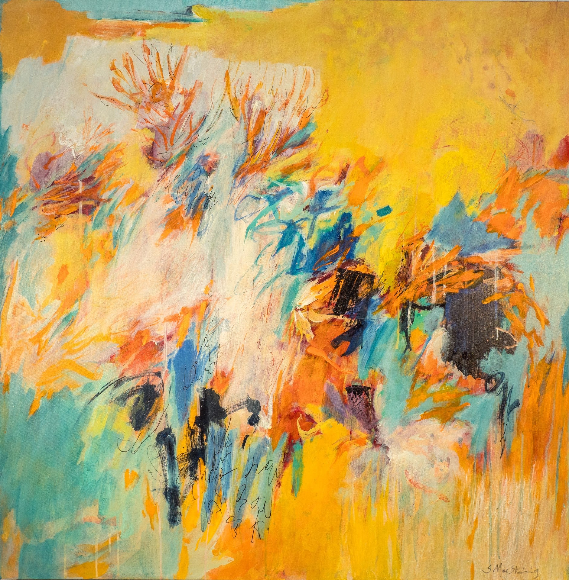 And Then He..., 36H x 36W image 0