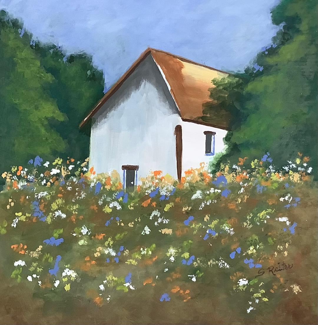 The Painted Yard  8H x 8W image 0