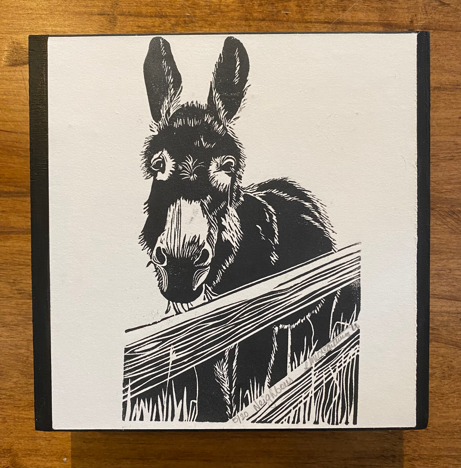 Neighbour, 5/20, 6x6" image 0