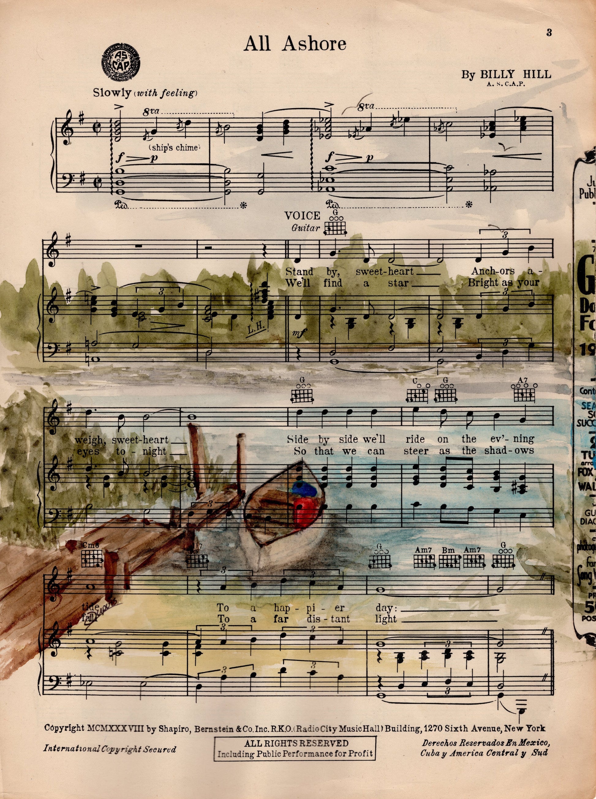 All Ashore 9x12" (x2) image 0