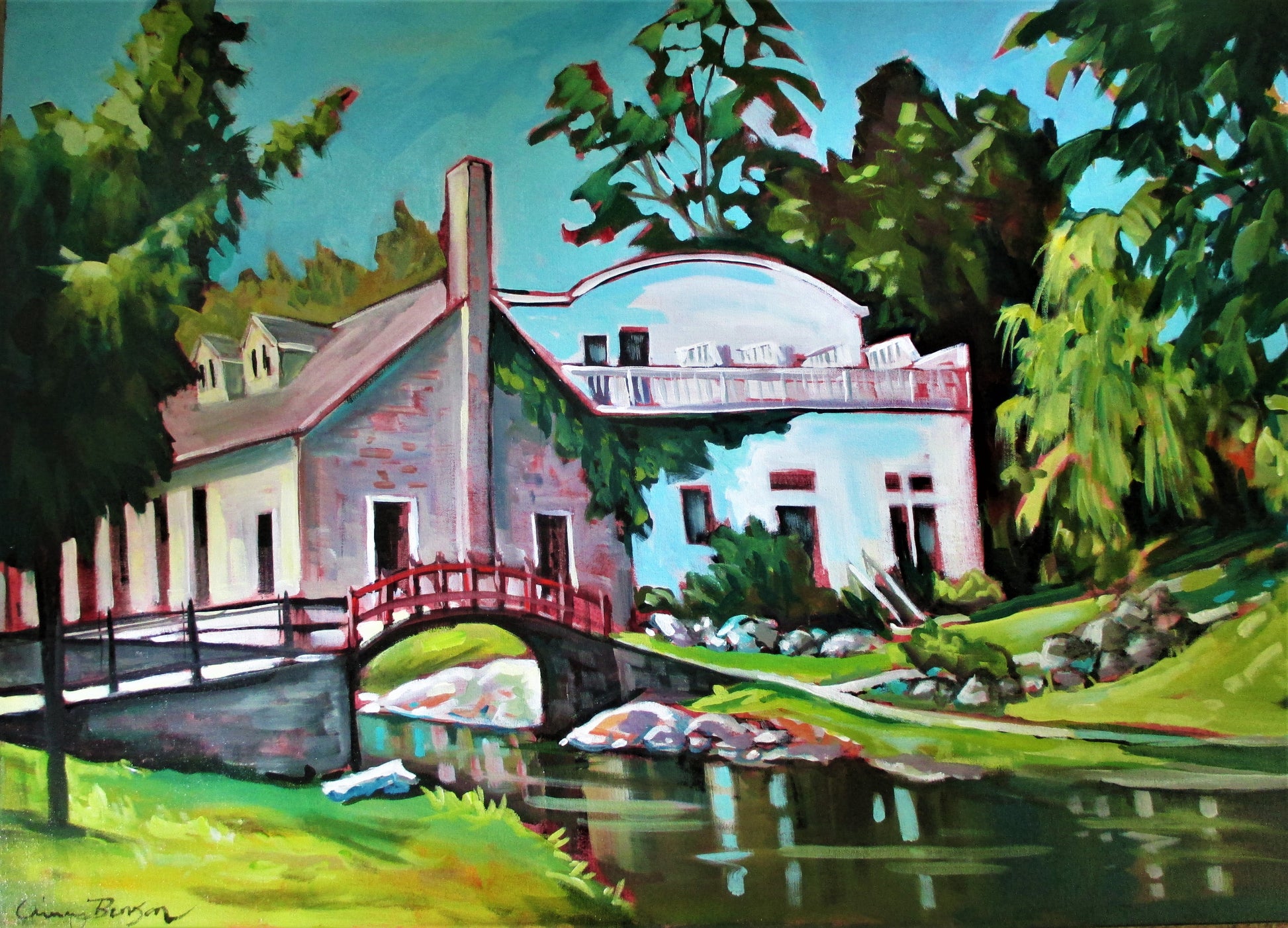 Gently Flowing, 24” x 36” image 0