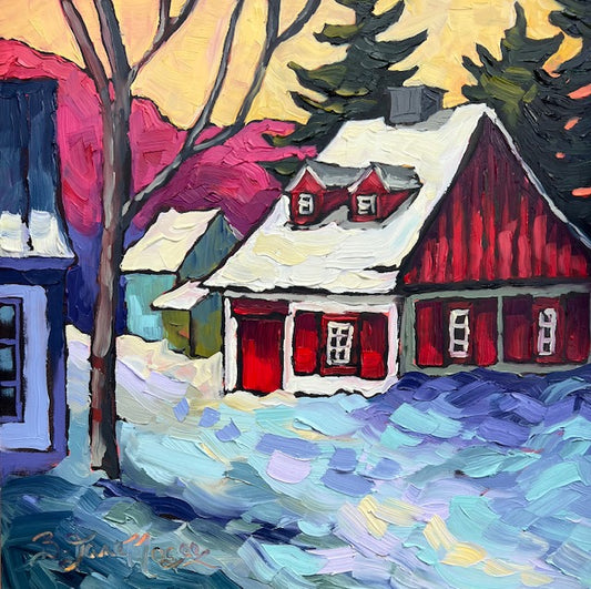 Les Toits des Laurentides #15 12x12" image 0