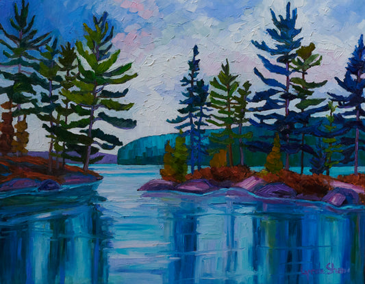 Shiningwood Bay View- 28x22" image 0