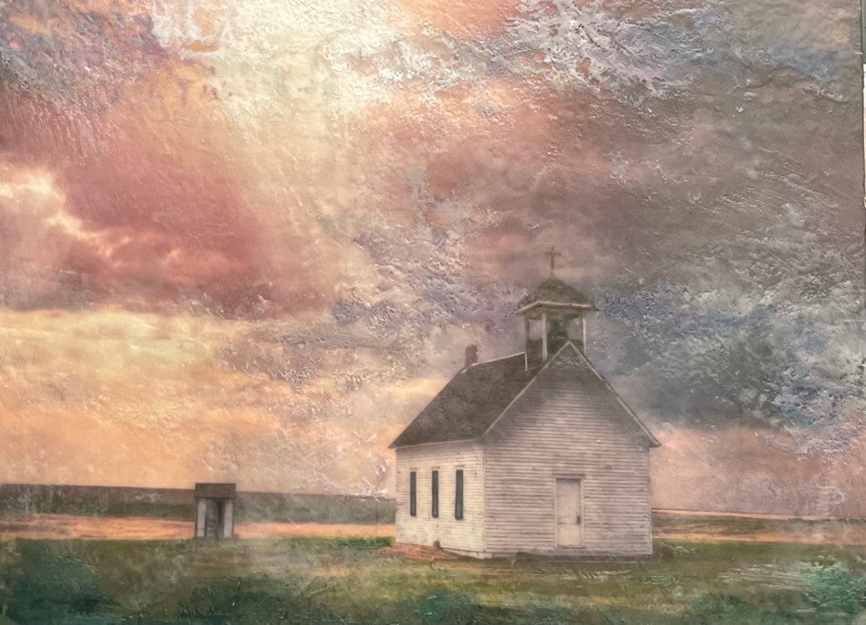 Little White Church 22H x 30W image 0