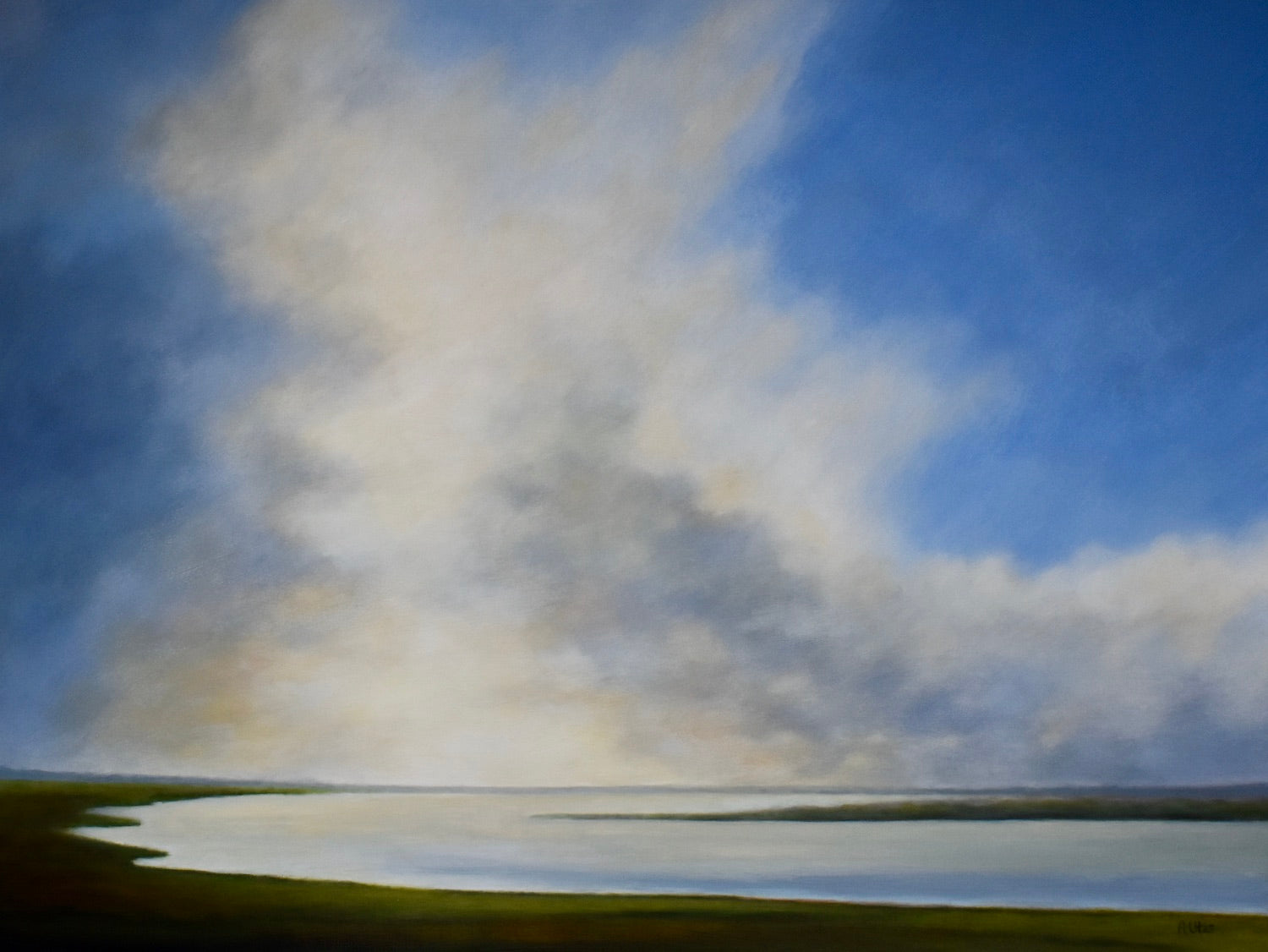 Morning on Niagara River 30H x 40W image 0