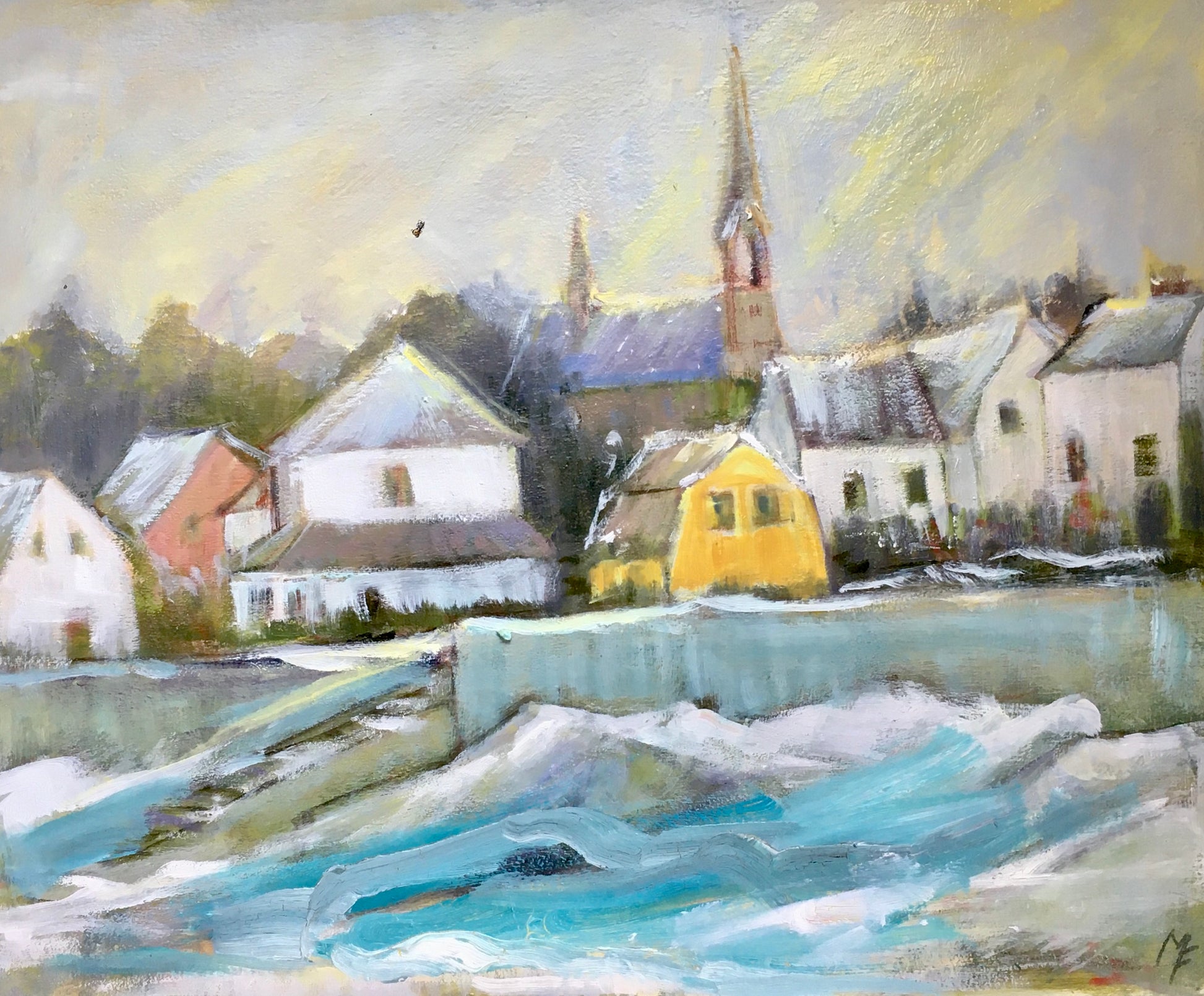 Afternoon Light - Kamouraska 16x20" image 0