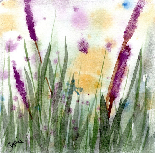 Spring Flowers I 6x6" image 0
