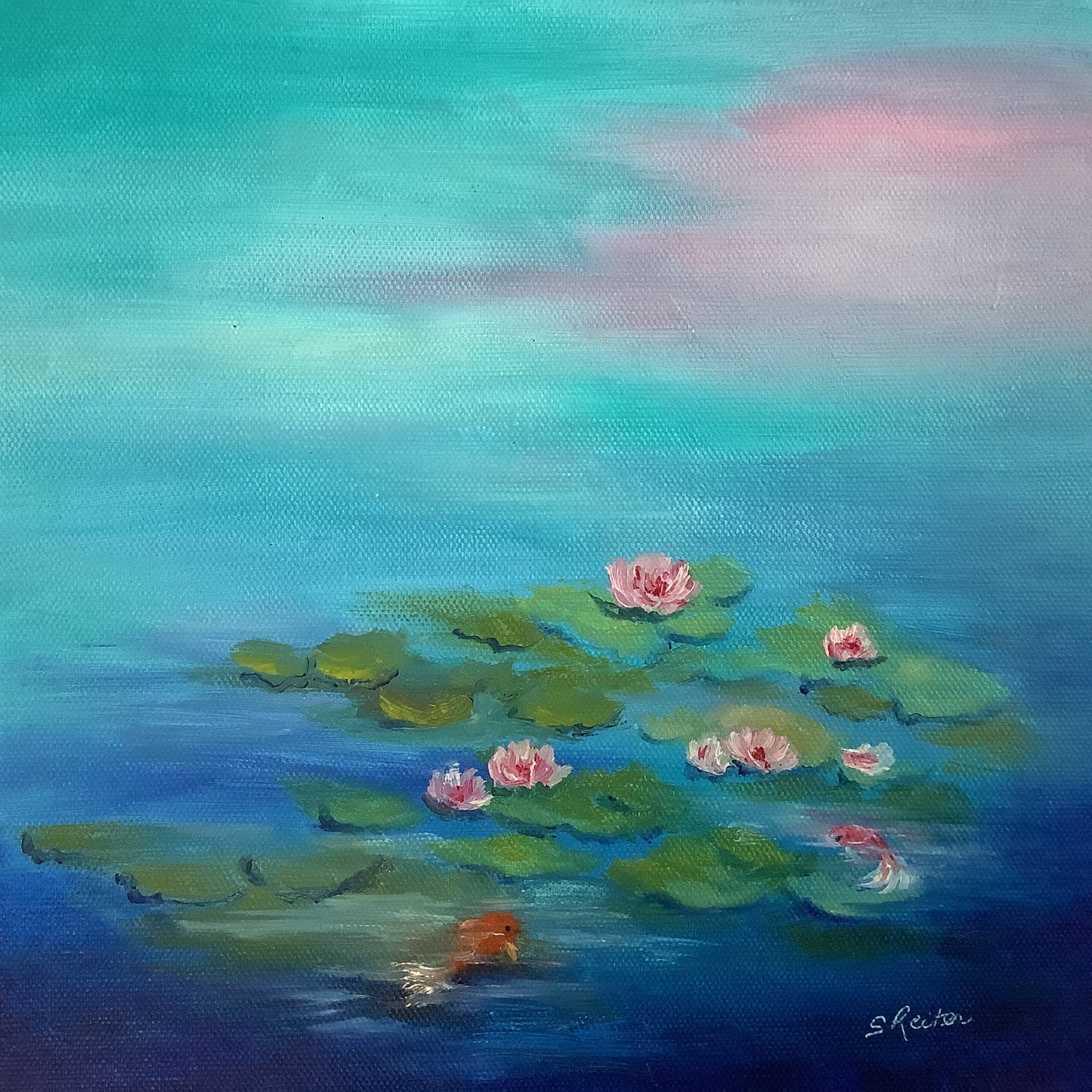 A Quiet Moment, 10x10" image 0