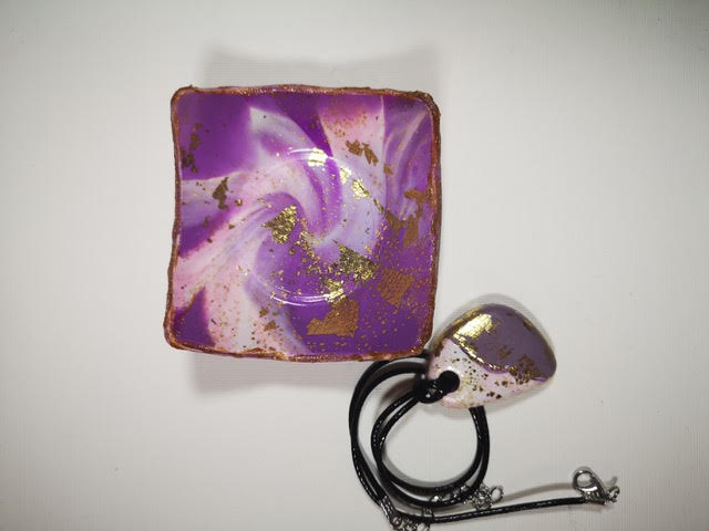 Galaxy Bowl & Pendant #28 image 0