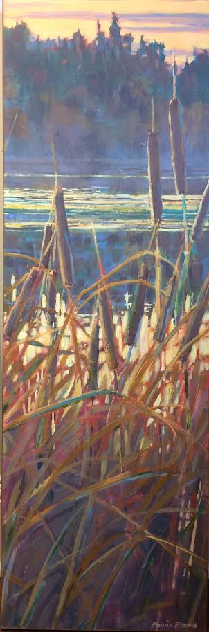 Eve Cattails #2- 12H x 36W x 1.75D image 0