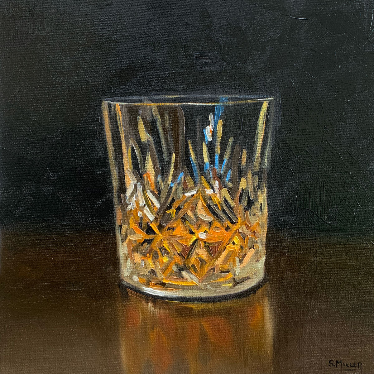Whisky Glass II 8x8" image 0