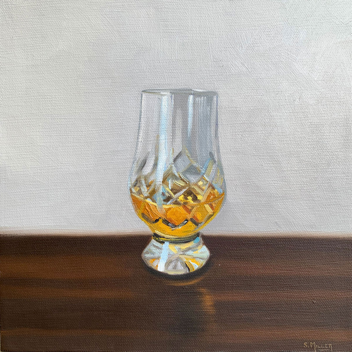 Scotch Glass IV 8x8" image 0