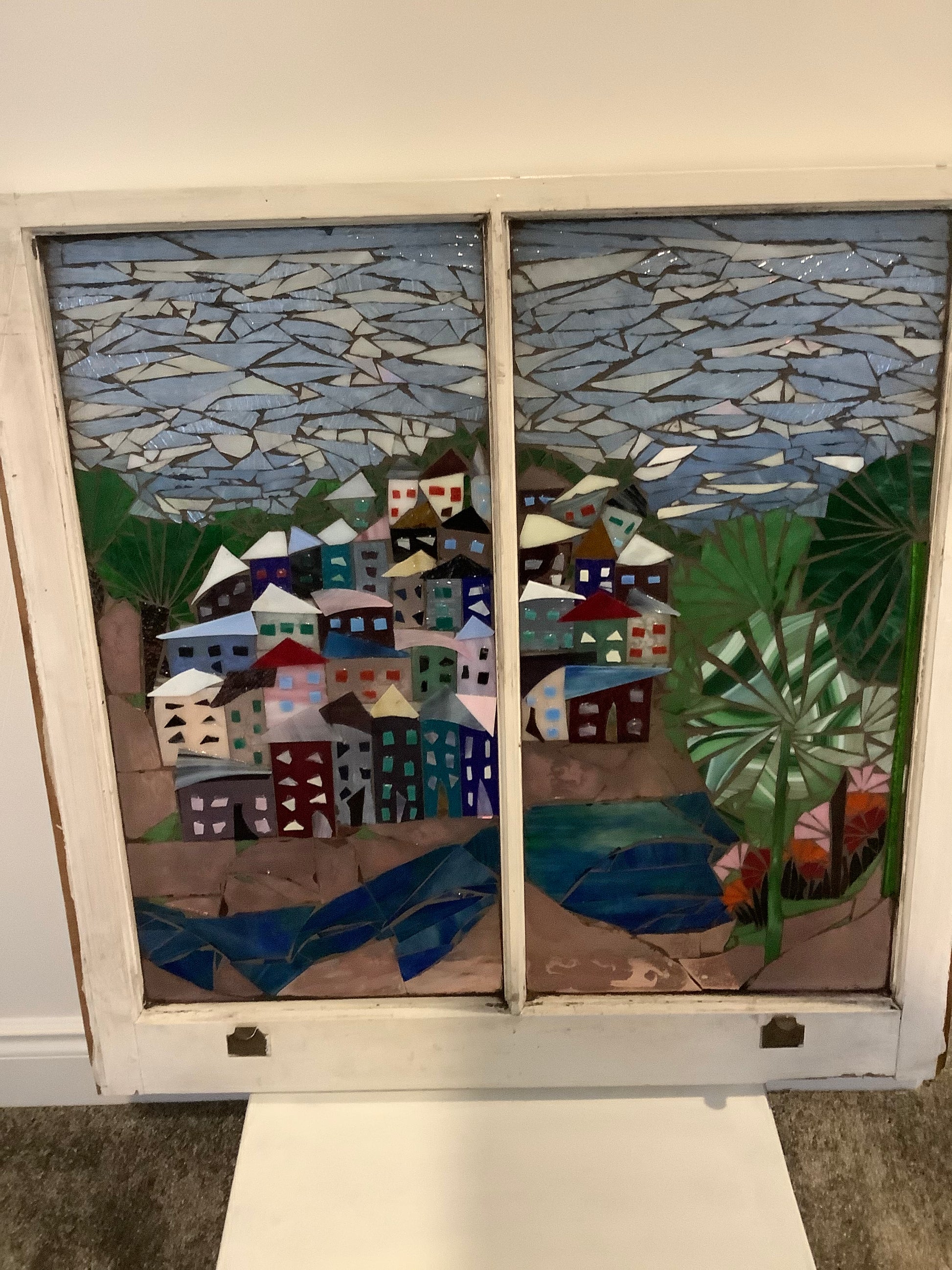 Glass Houses Window 32x32" image 0