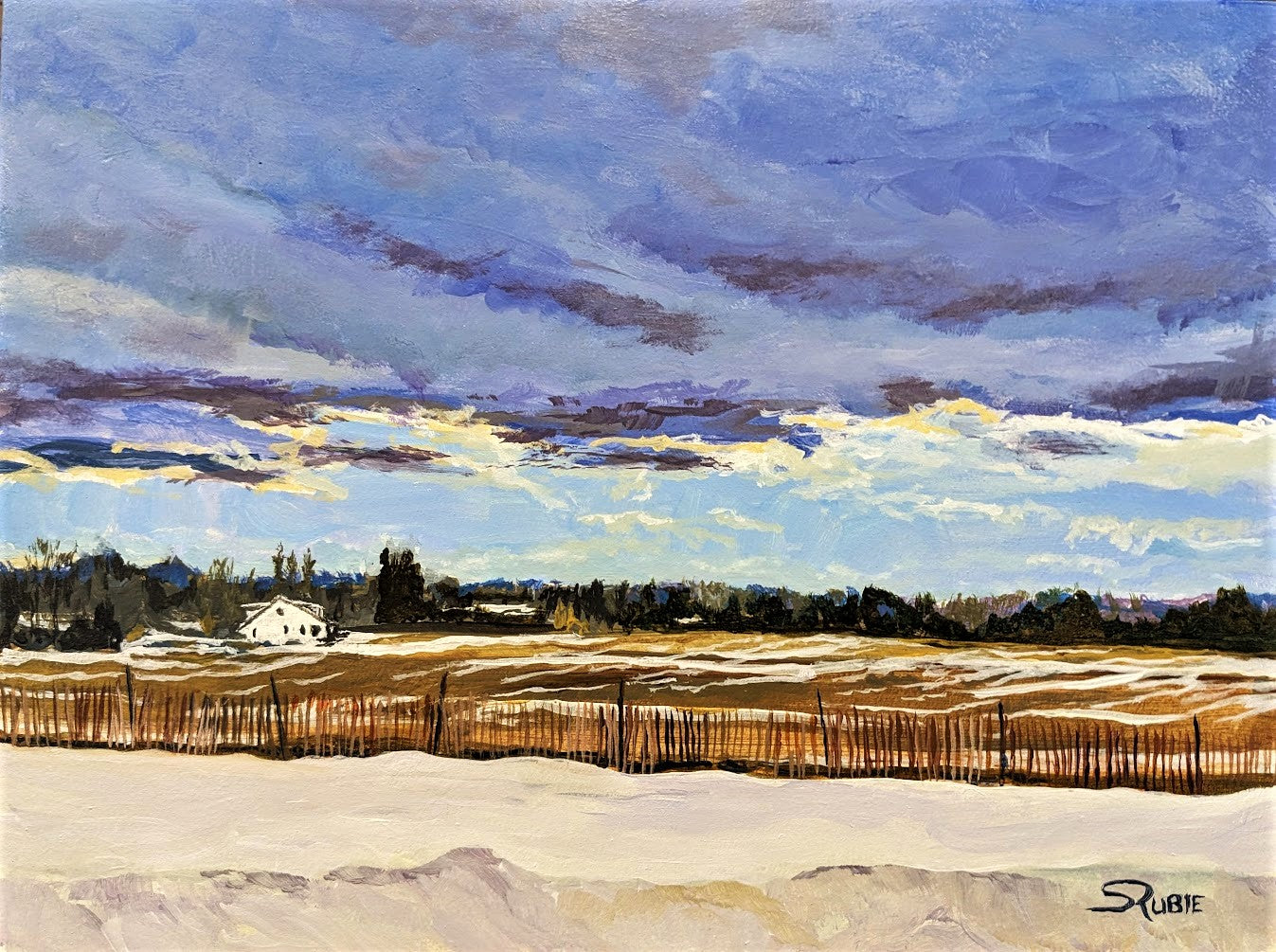 Pickett Fence 9x12" image 0