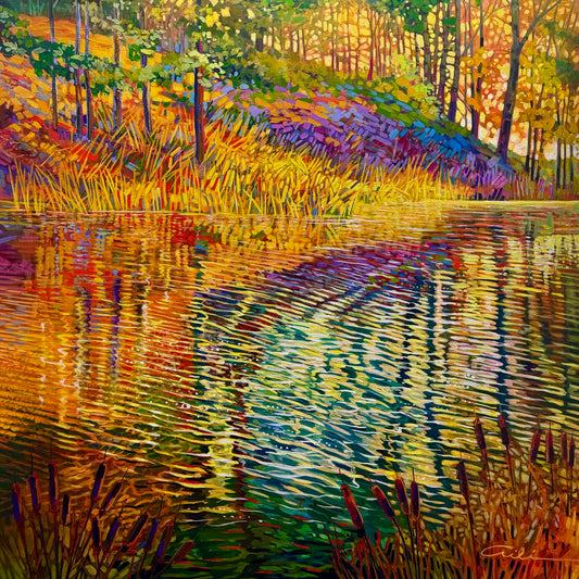 Golden Pond 1, 36x36" image 0