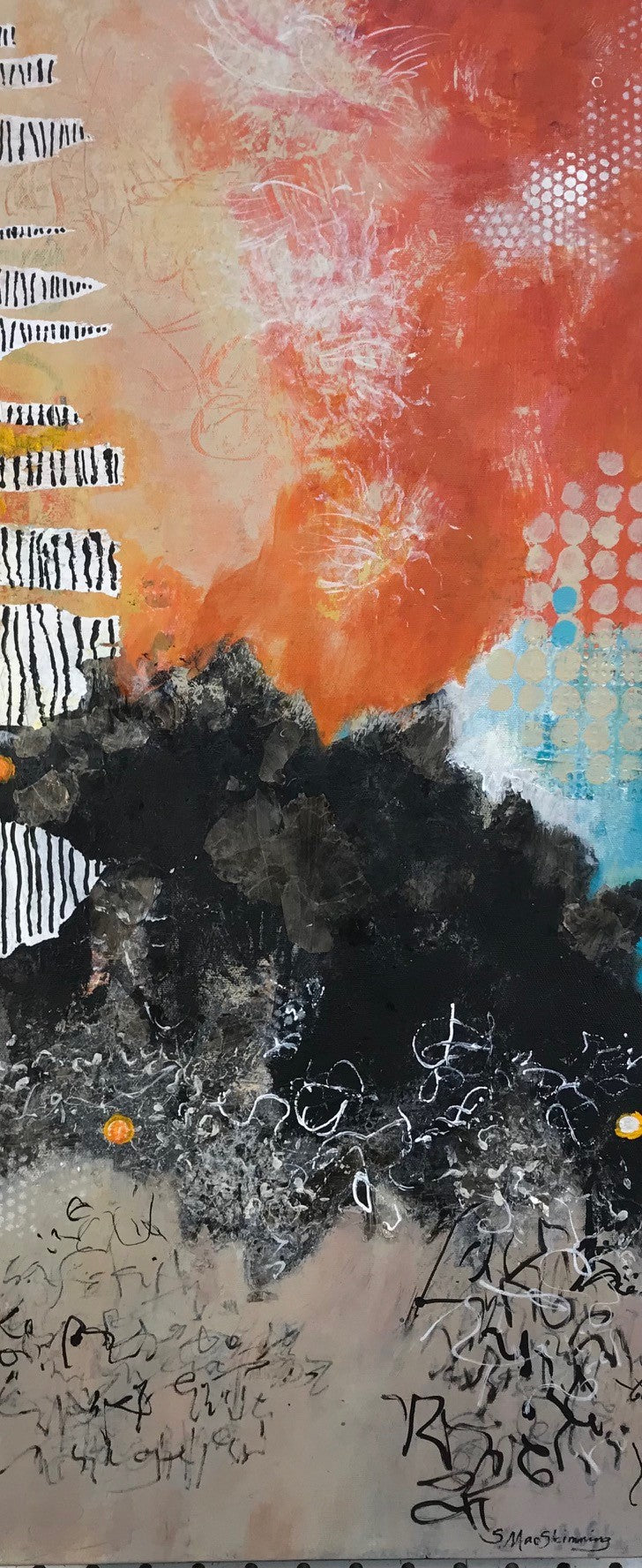A Blaze of light 30x12"