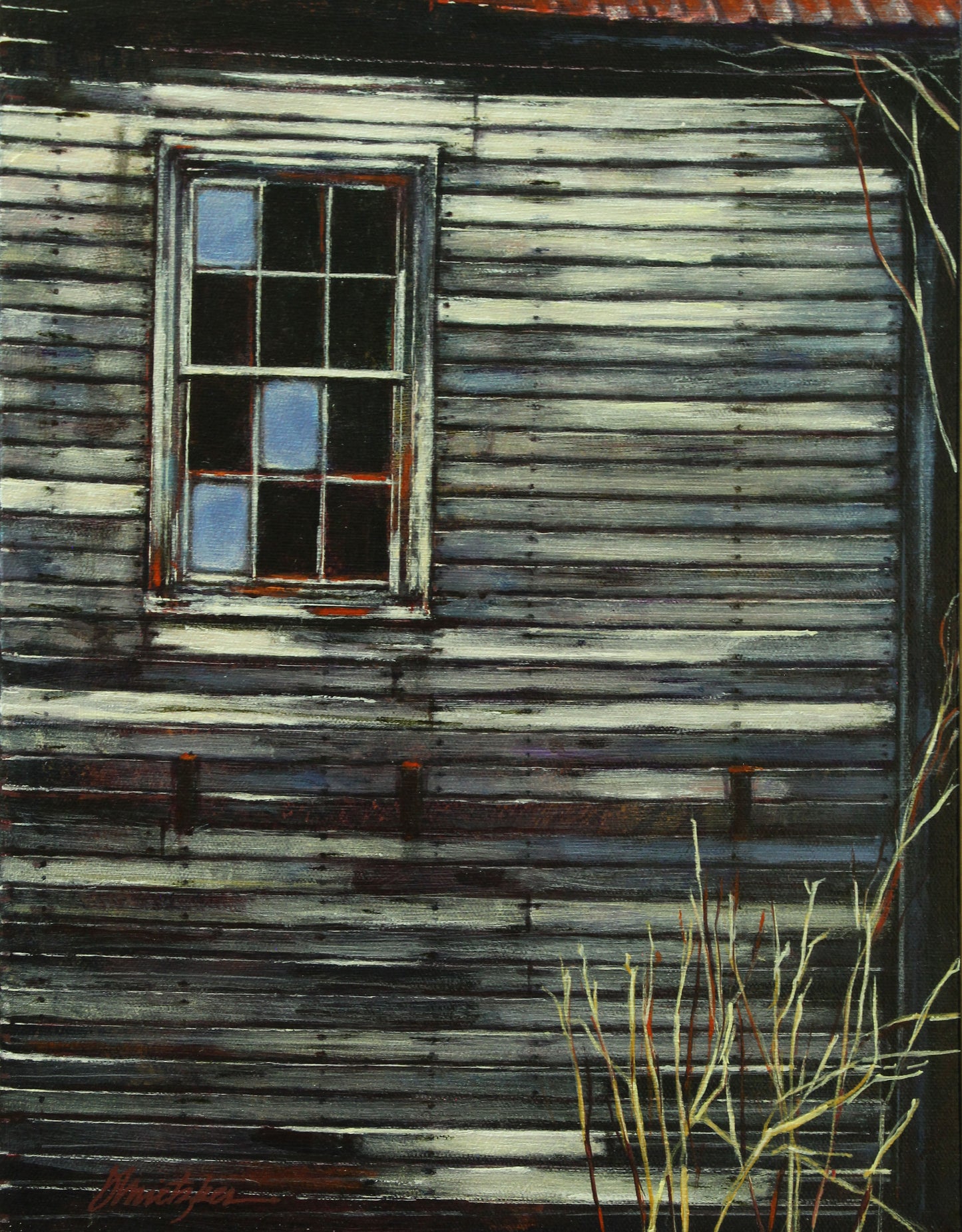 Abandoned, 14x11"