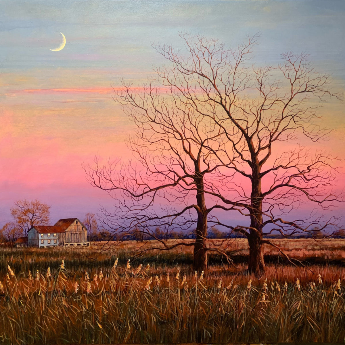 Afterglow, 30x30"