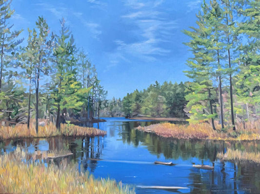 Back Woods 18x24"