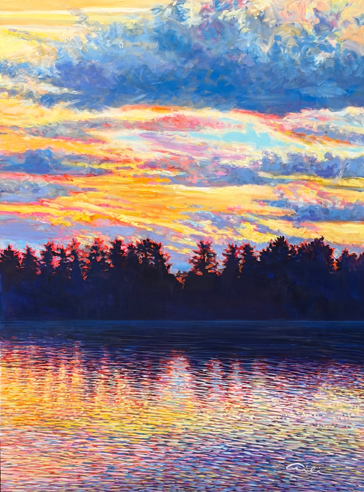 Dusk 40x30"