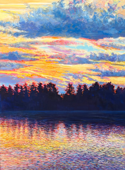 Dusk 40x30"