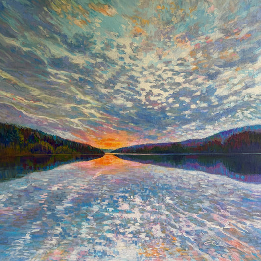 Evening Radiance I, 30x30