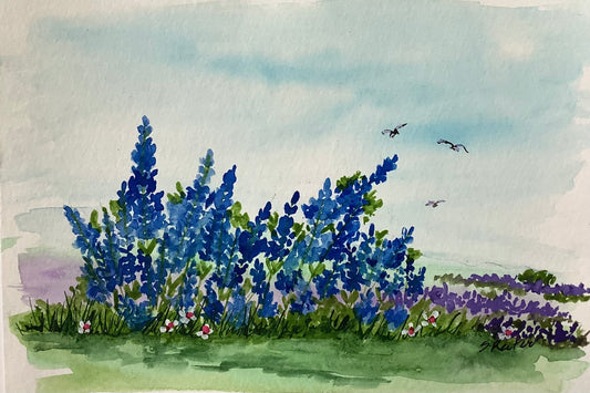 Floral Serenade, 8x10