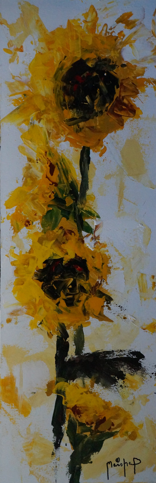 Full Bloom, 36x12"