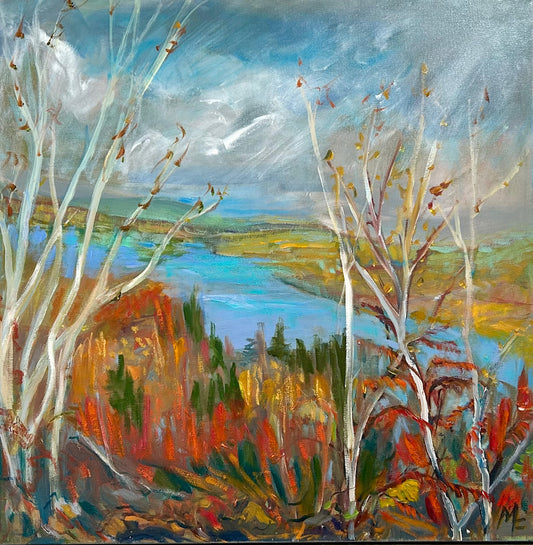 View to Norcan Lake - Calabogie, 24x24