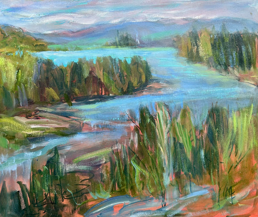 Norcan Lake - Calabogie, 10x12"
